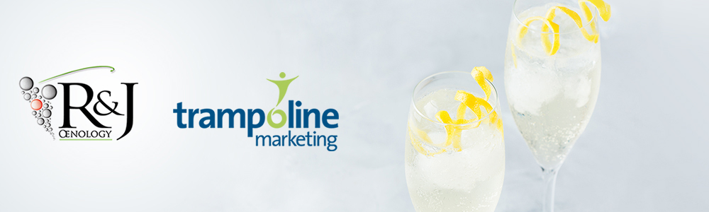 partnership between Trampoline Marketing and R&J Oenology